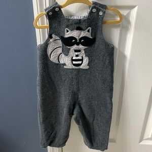 Reversible overalls -purchased in a boutique-brand unknown 18 m  like new